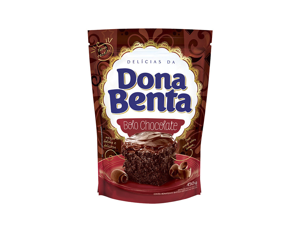 MISTURA P/ BOLO CHOCOLATE DONA BENTA 450 G 